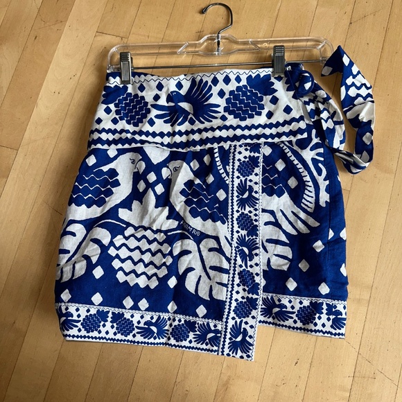 FARM Rio Jungle print wrap skirt, XS  GD1171 - Picture 5 of 8